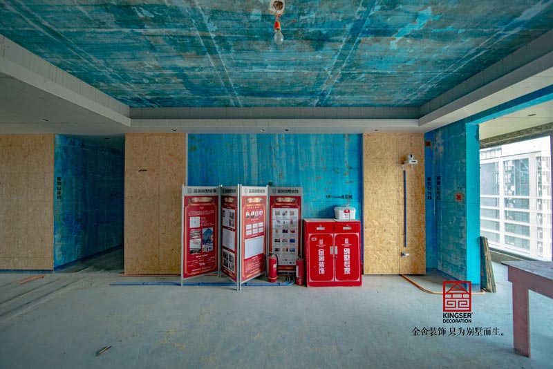 融創中心裝修工地水電階段實拍