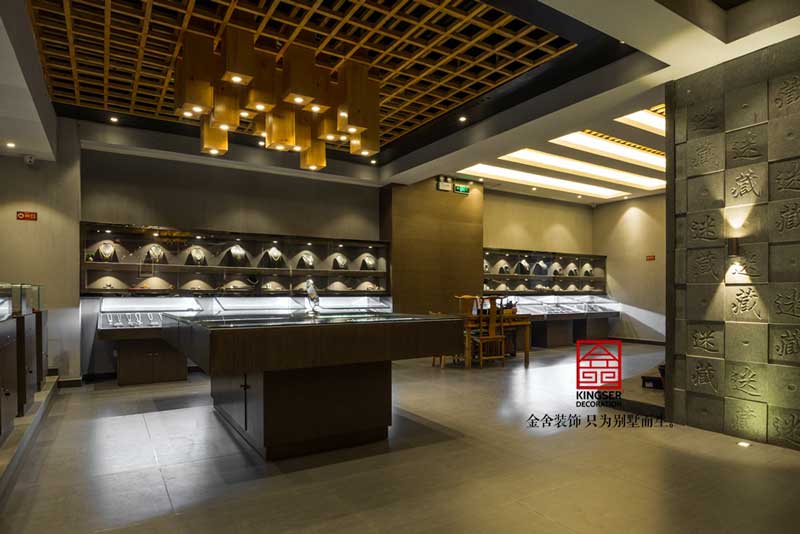 工裝設計-古玩店-港式風格實景圖