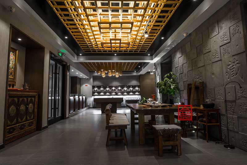 工裝設計-古玩店-港式風格實景圖
