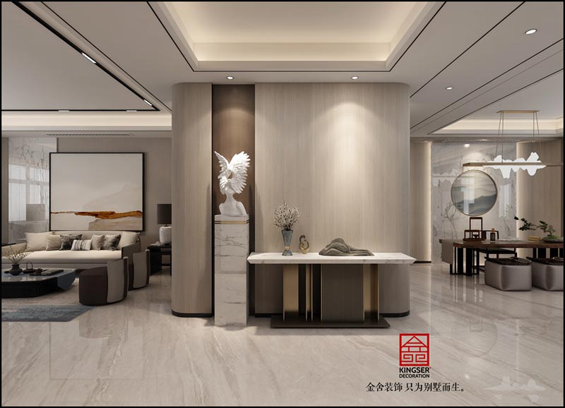 榮盛華府-新中式-裝修效果圖